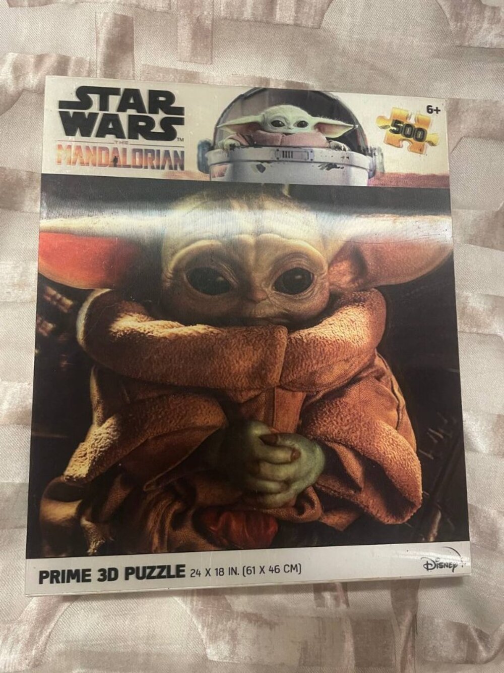 NIB Star Wars The Mandalorian Grogu 500 Pc 3D Puzzle | Kidcore Geek Chic Decor